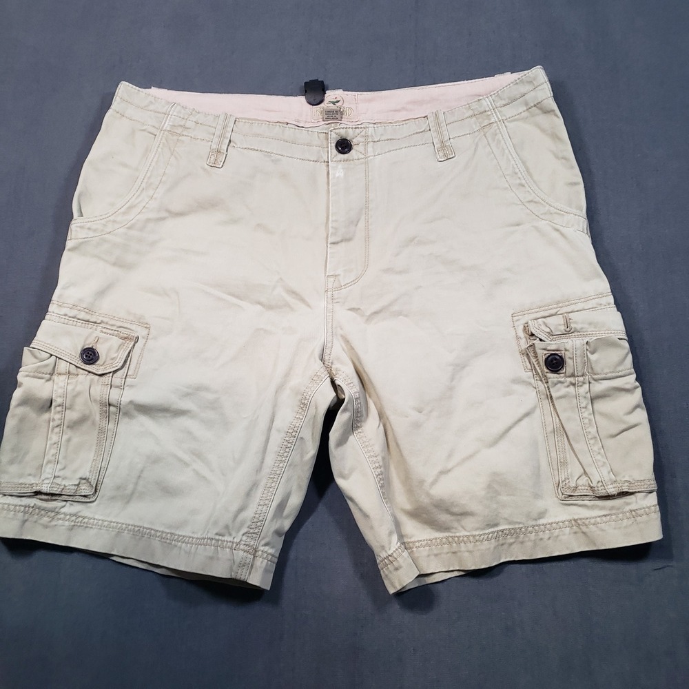 RedHead Cargo Shorts‎ Mens 42 Tan Khaki Cotton Twill Outdoor Utility Pockets